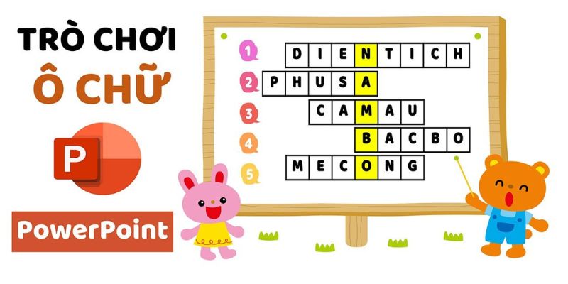 Những trò chơi giải đố ô chữ hay nhất hiện nay