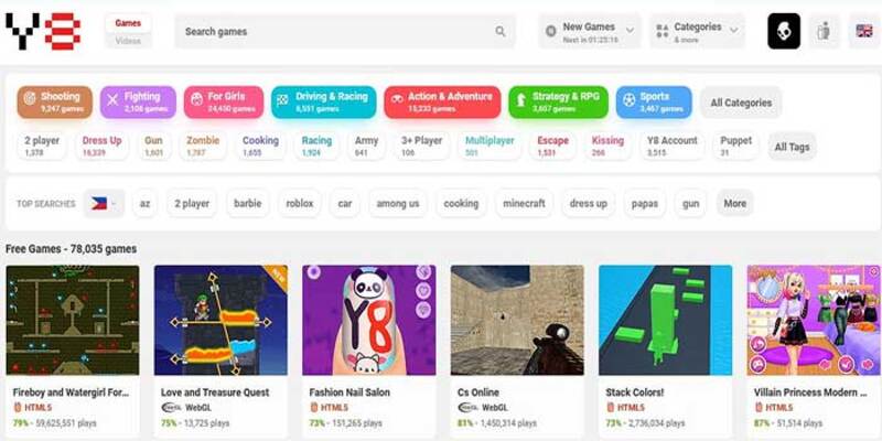 789BET_Những Thông Tin Hấp Dẫn Về Y8 Trò Chơi Cho Mọi Game Thủ