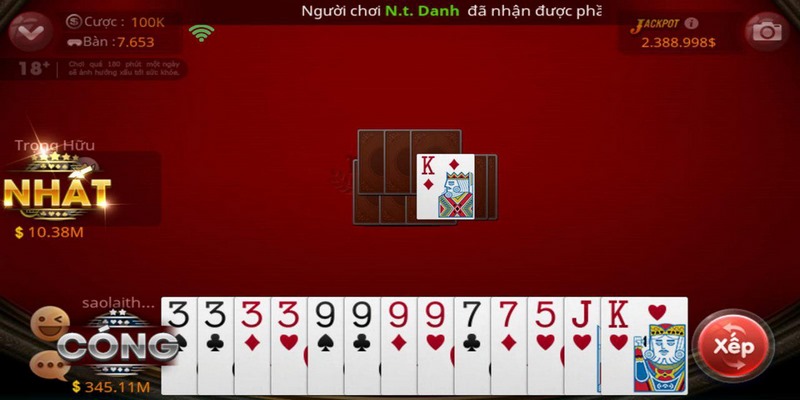 Chơi game vui đánh bài tiến lên miền nam hiệu quả luôn thắng
