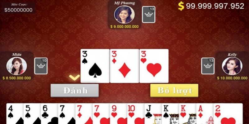 Bí quyết chơi game Tiến lên miền Nam không hack