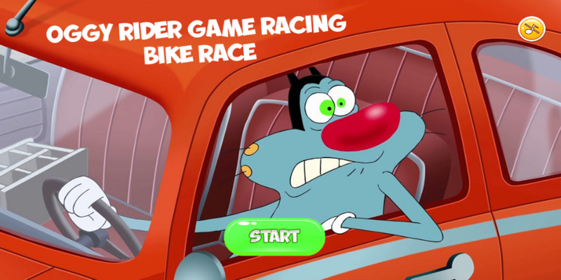 Mèo Oggy trồng cây