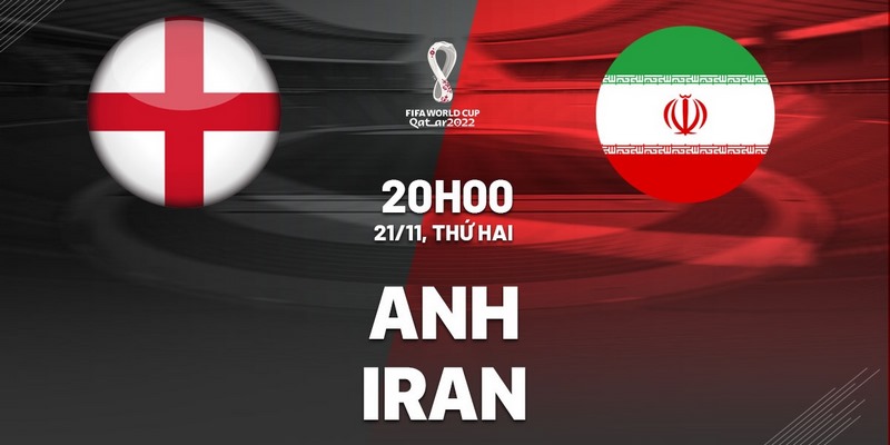 Tìm hiểu thông tin về hai đội Anh Vs Iran 