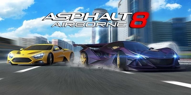 Asphalt 8 Airborne không cần dùng wifi