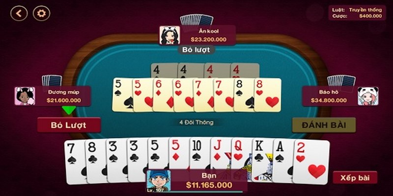 Hack game đánh bài Tiến lên miền Nam là như thế nào?