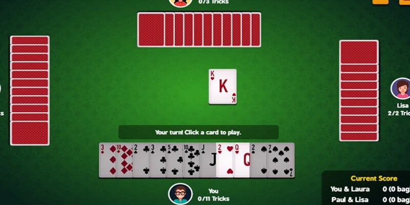 Luật chơi Y8 game đánh bài tiến Lên đơn giản