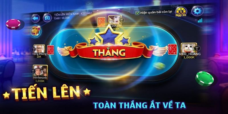Hướng dẫn cách chơi bài tiến lên đổi thưởng trực tuyến
