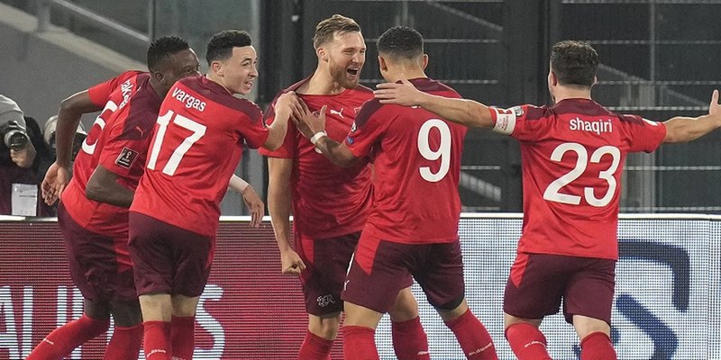 Thực lực hiện tại của Thụy Sĩ vs Israel