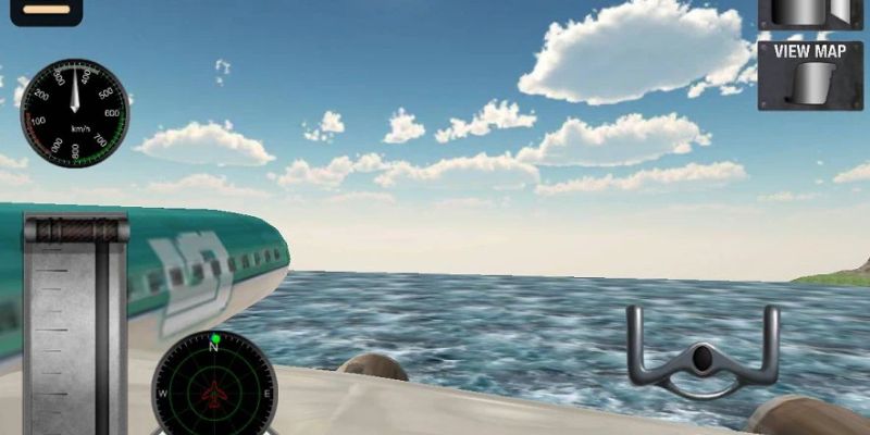 Trải nghiệm máy bay trò chơi trên điện thoại